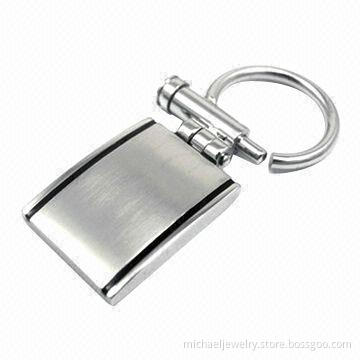 Stainless steel keychains, simple and stylish